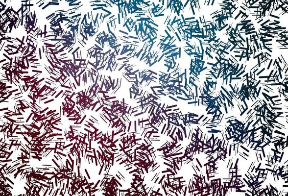 Dark blue, yellow vector template with repeated sticks.