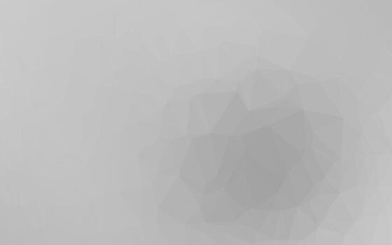 Light Silver, Gray vector shining triangular pattern.