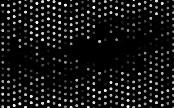 textura de vector gris plateado oscuro con discos.