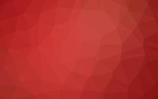 Light Red vector abstract mosaic backdrop.