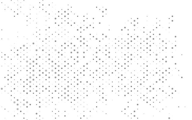 Light Silver, Gray vector backdrop with dots.