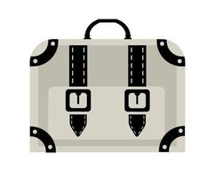 Travel bags suitcase for travel and business trips icon travel vector