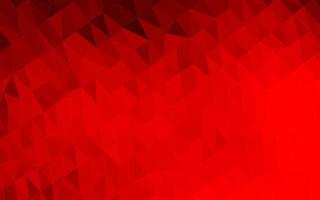 Light Red vector polygon abstract backdrop.