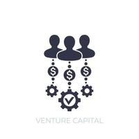 venture capital vector icon