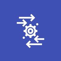 automation and optimization vector icon