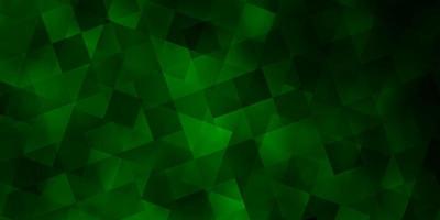 Light Green vector texture with poly style with cubes.