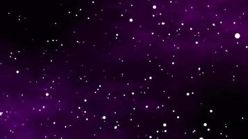 Space particle background for background concept video