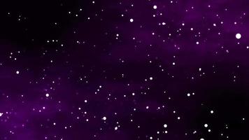 Space particle background for background concept video