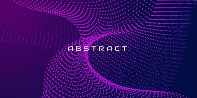 abstract technology particles mesh background vector