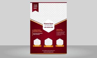 Restaurant menu background design template vector