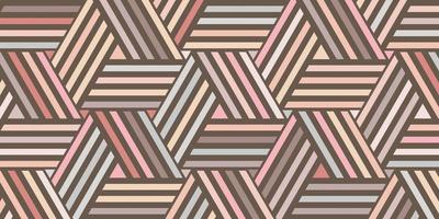 Abstract geometric pattern design modern pastel color background vector