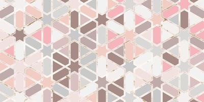 Geometric pattern pastel color with marble line elegant background vector