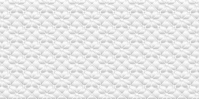 Geometric pattern design modern luxury of floral  background vector