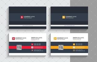 Creative and Modern Business Card Template vector