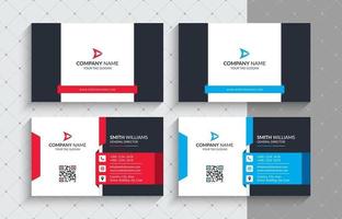 Creative and Modern Business Card Template vector