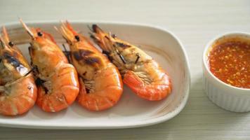 Grilled Prawns - Seafood Style
