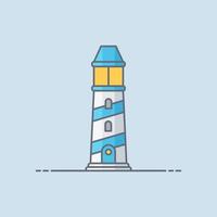 Lighthouse vector illustration