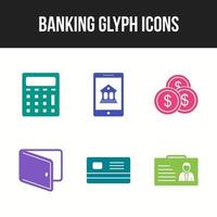 Banking icons for personal and commercial use vector