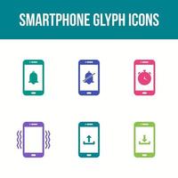 Smartphone and Mobile Apps Vector Icon Set