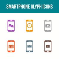 Mobile Apps Vector Icon Set