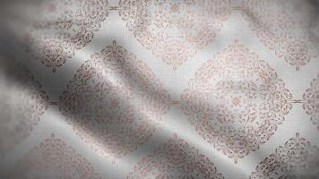 White Luxury Pattern Background video