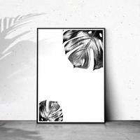 Summer frame and free space for text, summer background photo