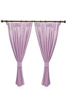 Curtain isolated on white background photo