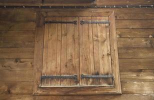 Wooden Window, Village House Window, Private House Window photo