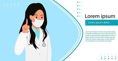 Vector banner design online medical support, healthcare, lab