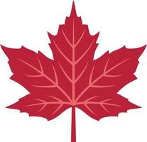 Red Maple Leaf vector