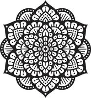 Mandala Symbol Icon vector