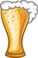 Glass of Beer vector