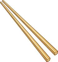 Chopsticks Icon Design vector