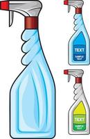 Cleaning Spray Bottle vector