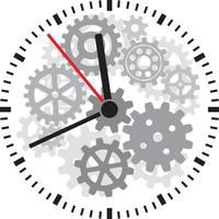 Vector Clock Icon