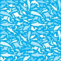 Fish Background Pattern vector