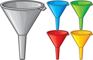 Funnel Collection Set vector