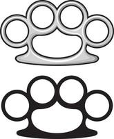 Brass Knuckles or Weapon vector