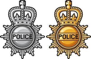 Police Badge or Sign vector