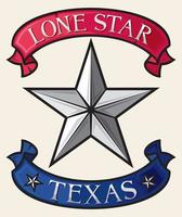 Texas Lone Star vector