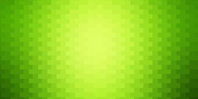 Light Green vector background with rectangles.