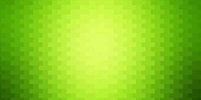 Light Green vector background with rectangles.