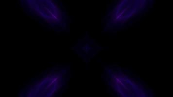 Glowing Four Sided Neon Energy Background Loop video