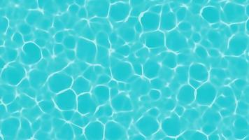 Un fondo de agua azul ondulante en una piscina