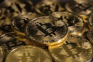 monedas criptográficas, tecnología blockchain, bitcoin foto
