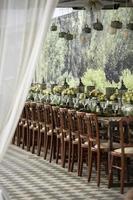 Decorative Venue Design, Luxury Dining Event Decor photo