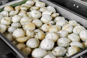 Xoi Chien Phong deep fried Sticky Rice Balls in Vietnam photo