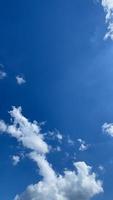 time lapse, blå himmel och moln