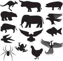 Set of Animals vector