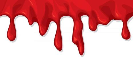 Blood Dripping Design vector